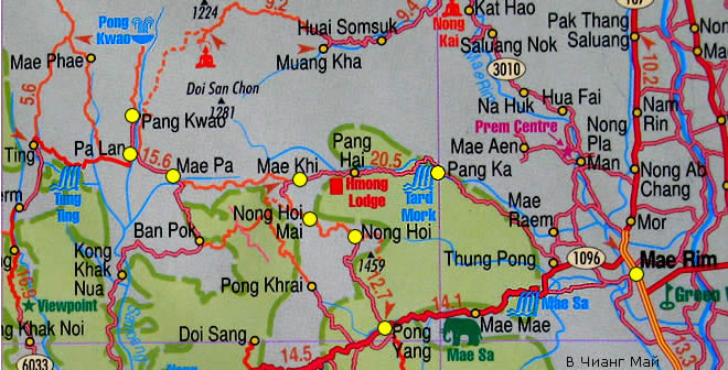 MAP OF CHIANG MAI_   _ _   