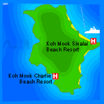 Koh Lanta map