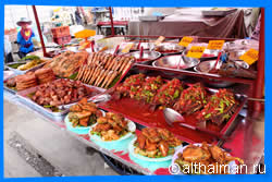 Улица Морепродуктов Ао Нанга в Краби - Ао Нанг Рестораны & Кухни