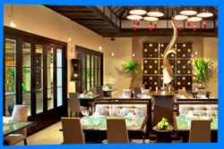 Ресторан Saffron в Пхкете,  Тайский Ресторан Изысканной Кухни в Banyan Tree Phuket Resort