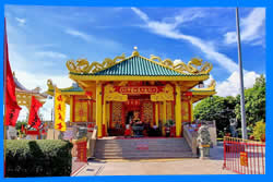 Китайский храм Kiew Tien Keng Shrine в Пхукете, Пхукет Таун Достопримечательности, Китайские Храмы