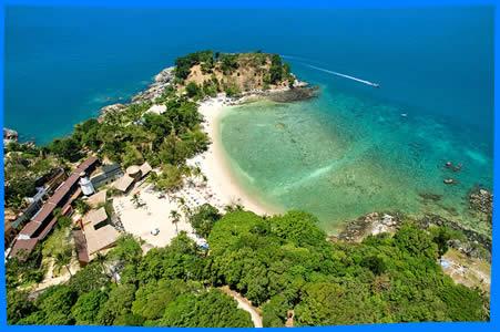 вид сверху Paradise Beach Club Phuket