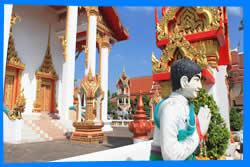 История Храма Ват Чалонга,  Храмы Пхукета