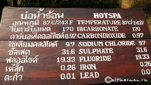PHA SOET HOT SPRING  LAM NAM KOK NATIONAL PARK THAILAND CHIANG RAI ЧИАНГ РАЙ ЧАНГ РАЙ СЕВЕРНЫЙ ТАИЛАНД НАЦИОНАЛЬНЫЙ ПАРК ЛАМ НАМ КОК ГОРЯЧИЕ ИСТОЧНИКИ ПХА СОТ