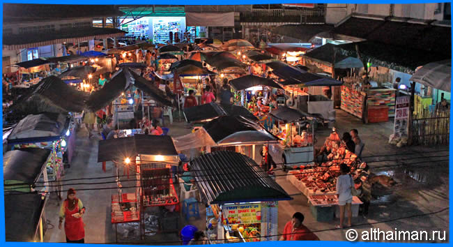 Фуд-корт (Thongsala Food Market) в Тонг Сала,  Где Вкусно Поесть в Тонг-Сала