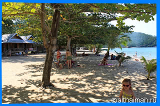 Haad  Mae Had  Beach Koh Phangan Ко Панган Тайланд