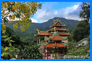 The Kuan Yin Chinese Temple ОСТРОВ КО ПАНГАН _ КОХ ПХАНГАН ТАИЛАНД _KOPANGAN_ KOH PHANGAN ISLAND THAILAND 