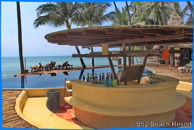 B 52 Beach resort Koh Phangan