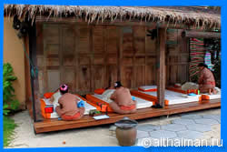 traditional Thai massage at Buri Rasa resort 