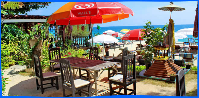 Koh Samet Restaurants - beach side dining